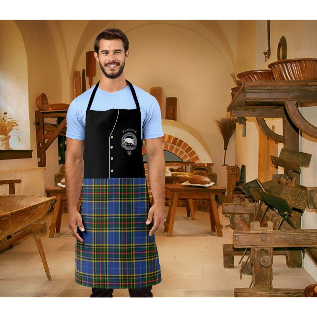 Bethune Clan Badge & Tartan Kilt Apron (Creator Uploaded)