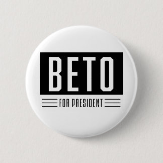 Beto For President 6 Cm Round Badge