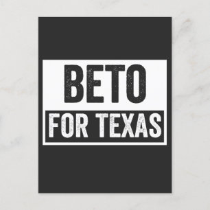 beto FOR TEXAS Holiday Postcard