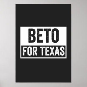 beto FOR TEXAS Poster