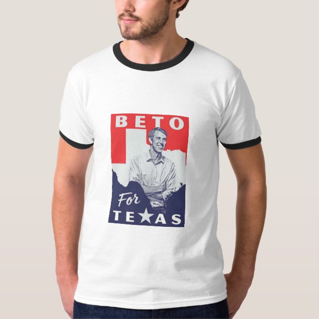 BETO for Texas Ringer Tee (Front)