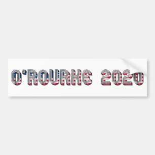 Beto O'Rourke Democrat Presidential Candidate 2020 Bumper Sticker