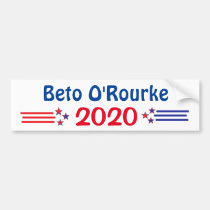 Beto O'Rourke for President 2020 Bumper Sticker