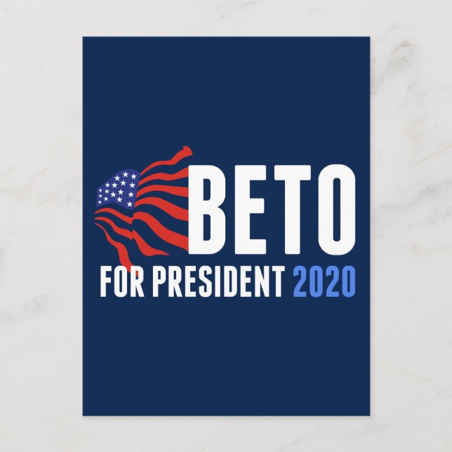 Beto O'Rourke for President 2020 Postcard (Front)