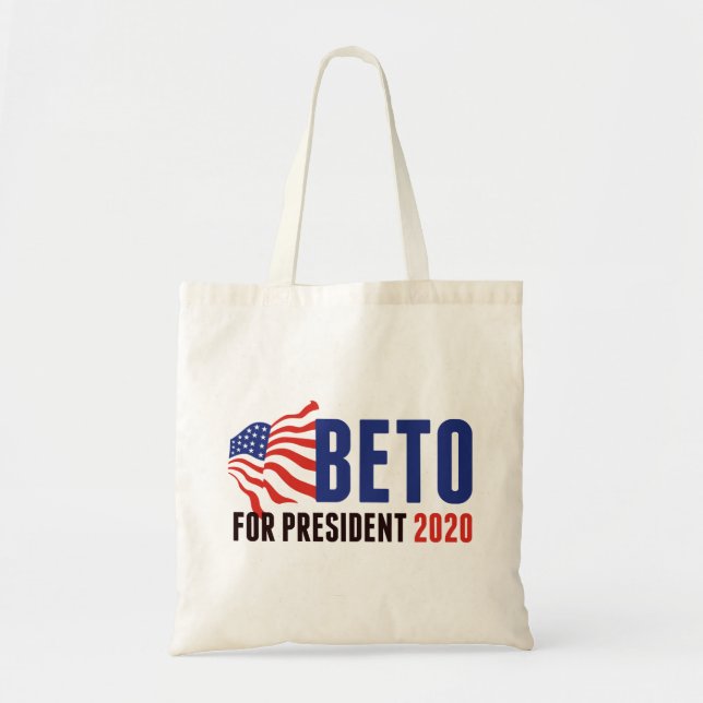 Beto O'Rourke for President 2020 Tote Bag (Front)