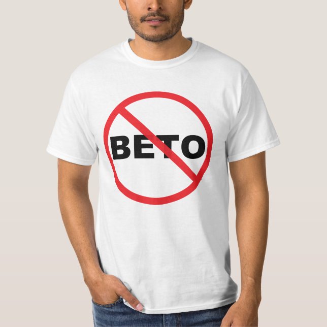 Beto O'Rourke for president Anti popular T-Shirt (Front)