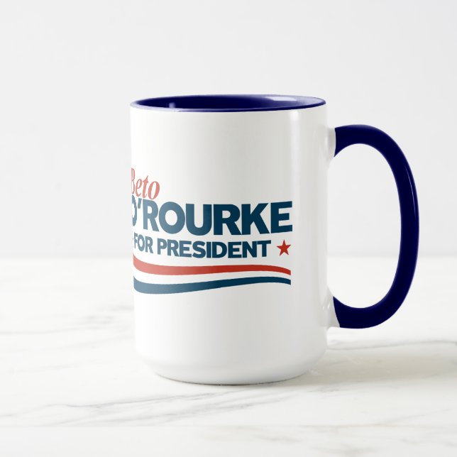 Beto O'Rourke for President Mug (Right)