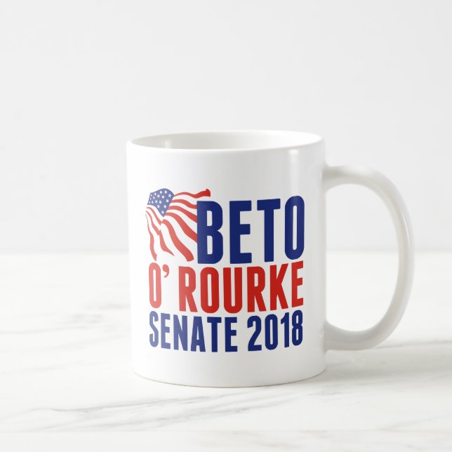 Beto O'Rourke for Senate 2018 Coffee Mug (Right)