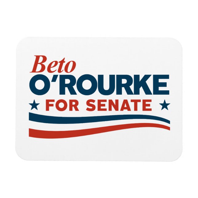 Beto O'Rourke for Senate Magnet (Horizontal)