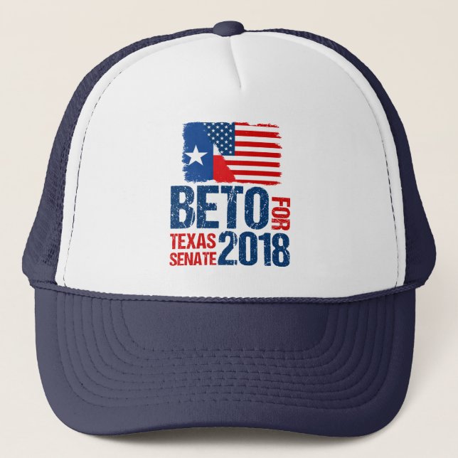 Beto O'Rourke for Texas Senate 2018 Election Trucker Hat (Front)