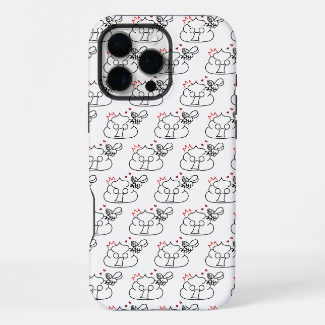 Betrayal - Brootsch the PooPoo iPhone Case (Back)