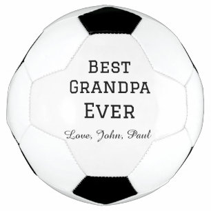 Bets Grandpa ever grandfather gifts simple name Football