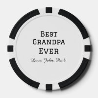 Bets Grandpa ever grandfather gifts simple name