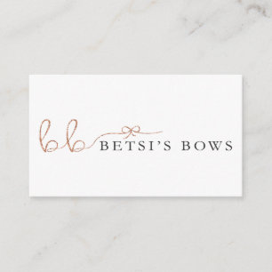 Betsi's Bows Business Card
