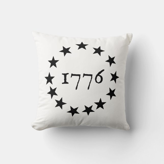 Betsy Ross 1776 Cushion (Front)