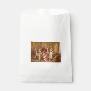 Betsy Ross, 1777 (American History) (USA Patriot) Favour Bags