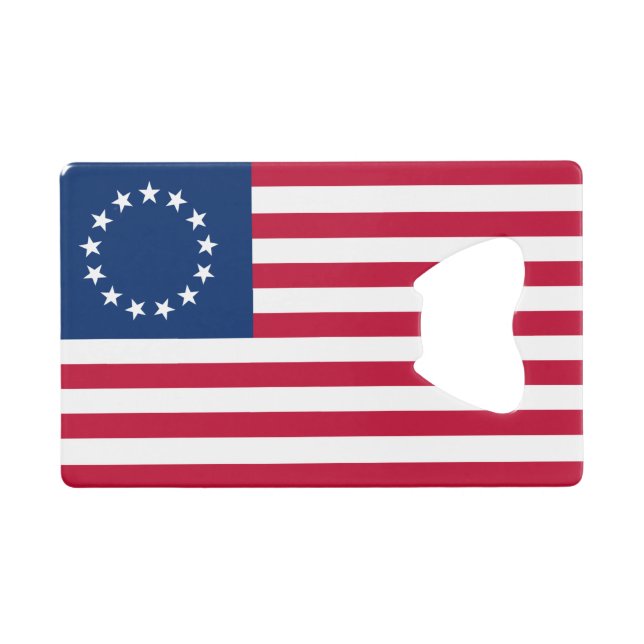 Betsy Ross American Flag (Front (Horizontal))