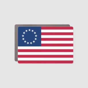 Betsy Ross American Flag Car Magnet