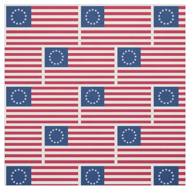 Betsy Ross American Flag Fabric (Swatch)