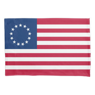Betsy Ross American Flag Pillowcase