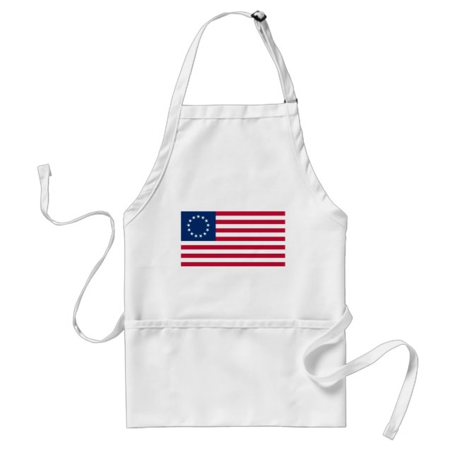 Betsy Ross American Flag Standard Apron (Front)