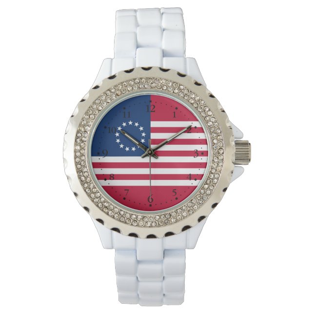 Betsy Ross American Flag Watch (Front)