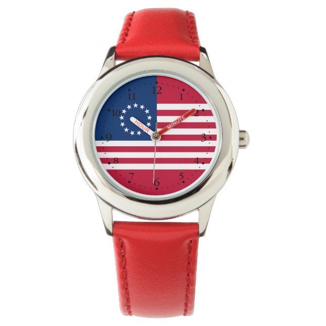 Betsy Ross American Flag Watch (Front)