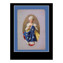 Betsy Ross and The Flag Poster