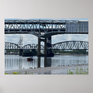 Betsy Ross Bridge Philadelphia Poster