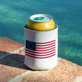 Betsy Ross Can Cooler