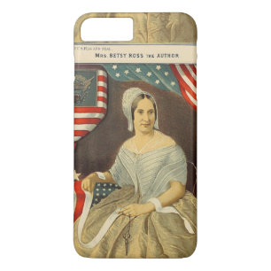 Betsy Ross First American Flag Vintage Portrait US iPhone 8 Plus/7 Plus Case