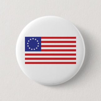 Betsy-Ross-Flag.-1776 6 Cm Round Badge