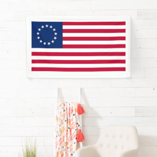 Betsy Ross Flag Banner