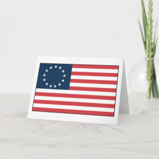 Betsy Ross Flag Card
