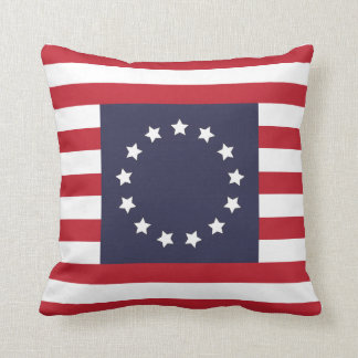 Betsy Ross Flag-inspired Cushion