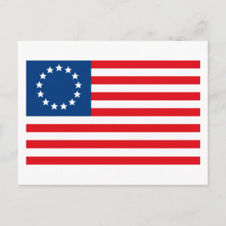 Betsy Ross Flag Postcard