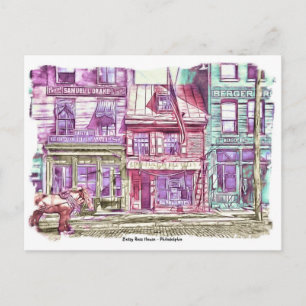 Betsy Ross House Philadelphia Postcard
