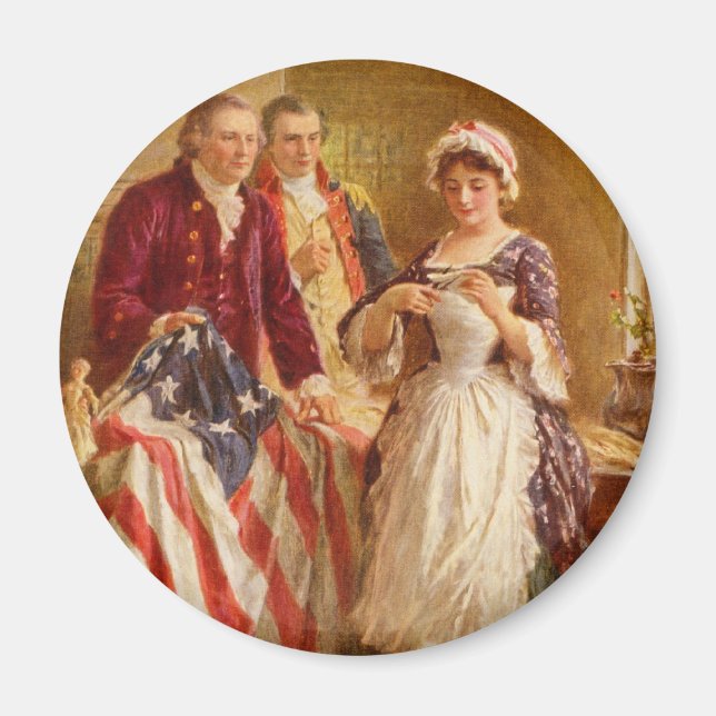 Betsy Ross Magnet (Front)