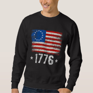 Betsy Ross Shirt 4th Of July American Flag 1776 Re