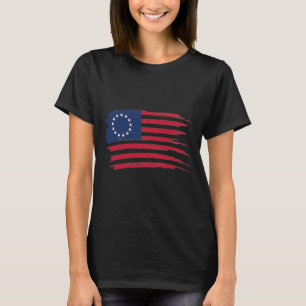Betsy Ross Shirt 4th Of July American Flag 1776 Vi