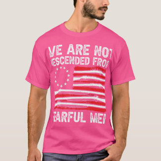 Betsy Ross Usa Flag Military Army Gun 4Th Of July  T-Shirt