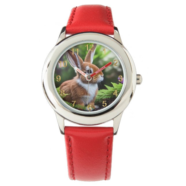 Betsy The Brown And White Bunny, Kids Watch (Front)