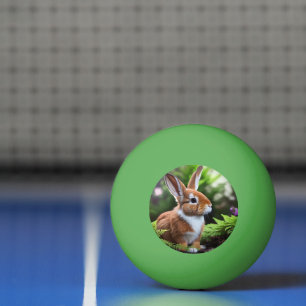 Betsy The Brown And White Bunny, Ping Pong Ball