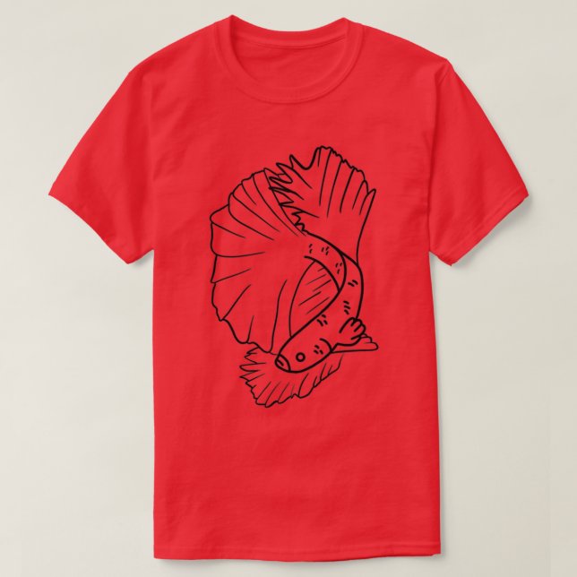 Betta 6 T-Shirt (Design Front)