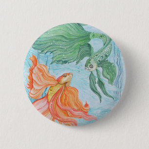 Betta Dance 6 Cm Round Badge