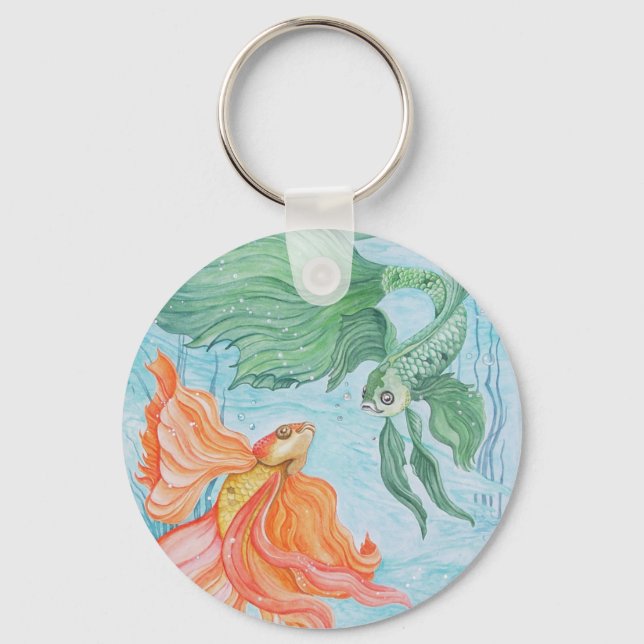 Betta Dance Key Ring (Front)