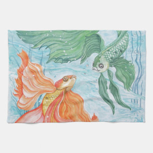 Betta Dance Tea Towel