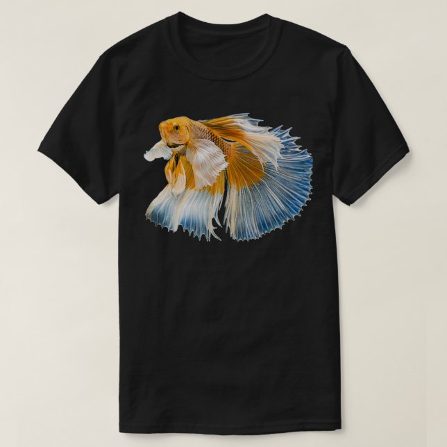 Betta Fighting Fish For All Betta Splendens Lovers T-Shirt (Design Front)