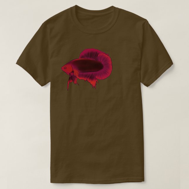 Betta fish 14 T-Shirt (Design Front)