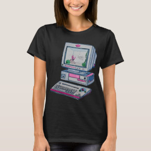 Betta Fish Blue Desktop T-Shirt